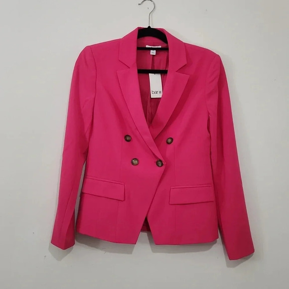 BAR III Blazer hot pink S Small - Picture 2 of 5